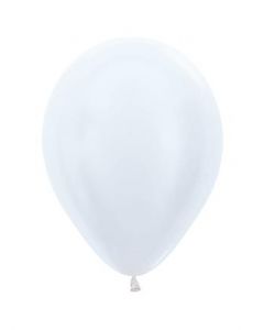 5" Pearl White 405 Bag of 50 Sempertex