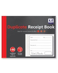 Duplicate Receipt Book IG Desgin