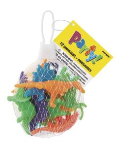 12 DINOSAURS - NET BAG - 74014/1