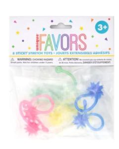 8 Sticky Stretch Toys
