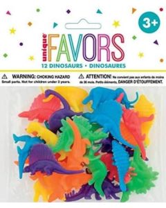 12 Dinosaurs Favors