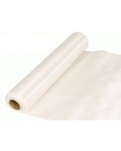 Eleganza Satin Fabric White