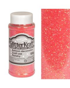 100g Sugar Pink Fine Glitter Oaktree