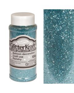 100g Light Blue Fine Glitter Oaktree