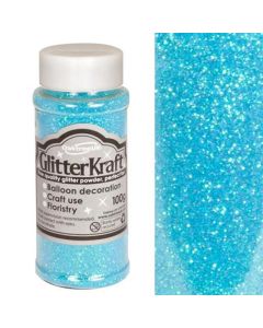 100g Topaz Blue Fine Glitter Oaktree
