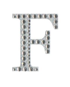50mm Letter F Diamante Sticker Oaktree