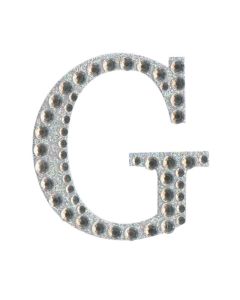 50mm Letter G Diamante Sticker Oaktree