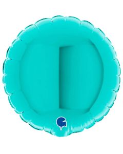 4" Tiffany Round Air-Fill Foil Balloon Unpackaged Grabo