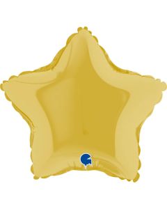 9" PASTEL YELLOW STAR Unpackaged - 09216PY