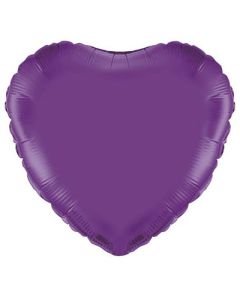 18" Purple Heart Foil Balloon Oaktree