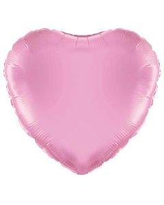 18" FOIL PINK HEART PACKAGED - 10009HP/1