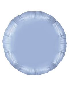 18" FOIL LIGHT BLUE ROUND PACKAGED - 10010RP/1
