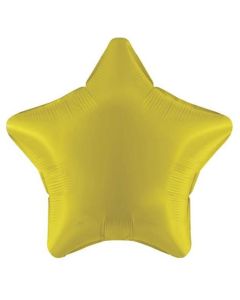 18" YELLOW STAR PACKAGED - 10012SP/1