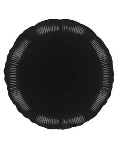 18" FOIL BLACK ROUND PACKAGED - 10013RP/1