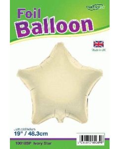 18" IVORY STAR PACKAGED - 10018SP/1