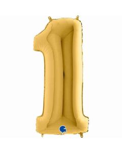 40" NUMBER 1 GOLD - 121G5-P