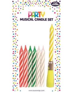  MUSICAL CANDLES MULTI - 12651-M/1