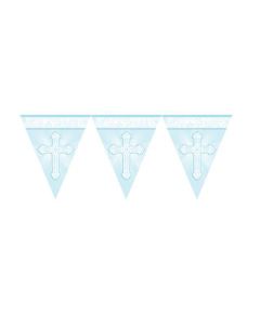 Blue Communion Pennant Banner Amscan