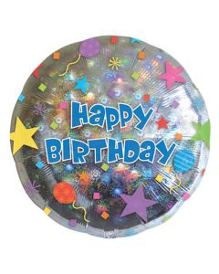 SD-C Happy birthday confetti foil balloon Anagram