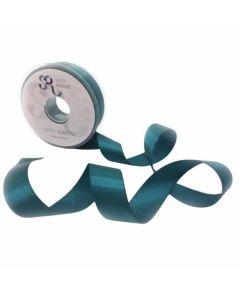 25mm Satin Ribbon Teal