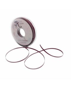 3mm Satin Ribbon Wine