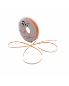 3mm Satin Ribbon Peach