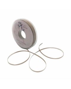 3mm Satin Ribbon Natural