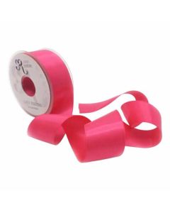 38mm Satin Ribbon Shocking Pink