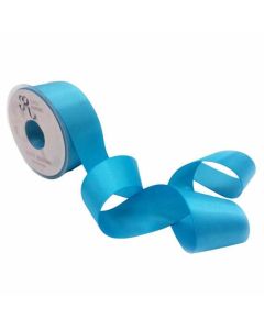 38mm Satin Ribbon Turquoise