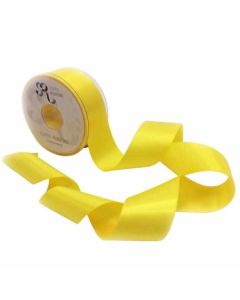 38mm Satin Ribbon Yellow