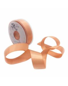 38mm Satin Ribbon Peach