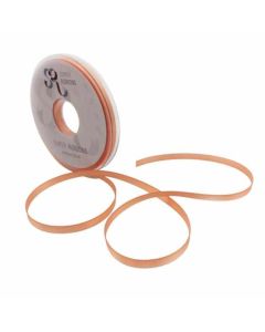 6mm Satin Ribbon Peach