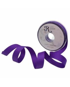 15mm Grosgrain Ribbon Purple