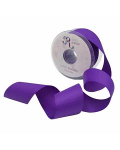 40mm Grosgrain Ribbon Purple
