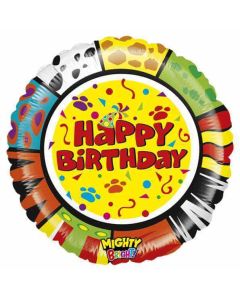 21" Zooloons Birthday Grabo