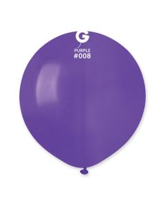 Pk25 19" Latex Balloons Violet #008 Gemar