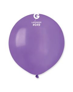 Pk25 19" Latex Balloons Lavender #049 Gemar