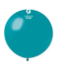 Pk25 19" Latex Balloons Turquise #068 Gemar
