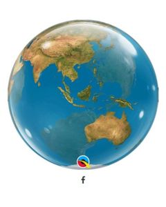 22" Planet Earth Bubble Qualatex