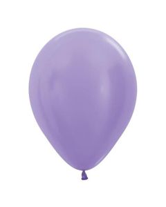 5" Satin Lilac 100Pk Latex Balloons - 20002019/1