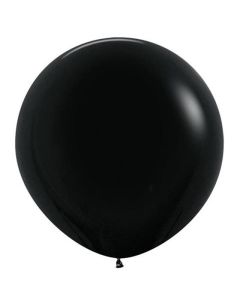 36" Fashion Black 2Pk Latex Balloons - 20006687/1