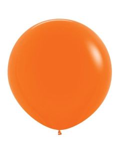 36" Fashion Orange Latex 2pk Sempertex