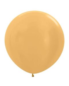 36" Metallic Gold Latex 2pk Sempertex
