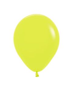 5" Neon Yellow Latex 100pk Sempertex