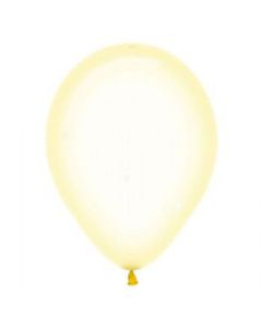 5" Crystal Pastel Yellow Latex 100pk Sempertex