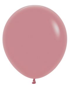 18" Fashion Colour Solid Rosewood Latex Balloons 25pk Sempertex
