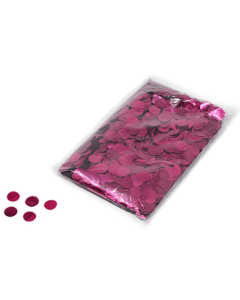Metallic Confetti Circles Ø 20mm - Pink 500g