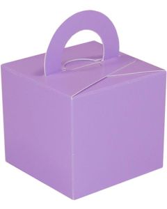 Lavender Folded Flat Box Balloon Weight 10pk Oaktree