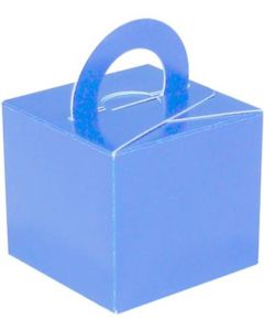 Pale Blue Folded Flat Box Balloon Weight 10pk Oaktree