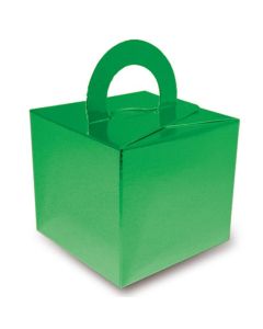 Green Folded Flat Box Balloon Weight 10pk Oaktree